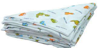 Cách quấn tã cho bé ngủ ngon – mẹ nhàn con an giấc Tã chéo có ưu điểm là thoáng mát